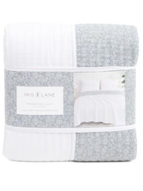 IRIS LANE reversible quilt